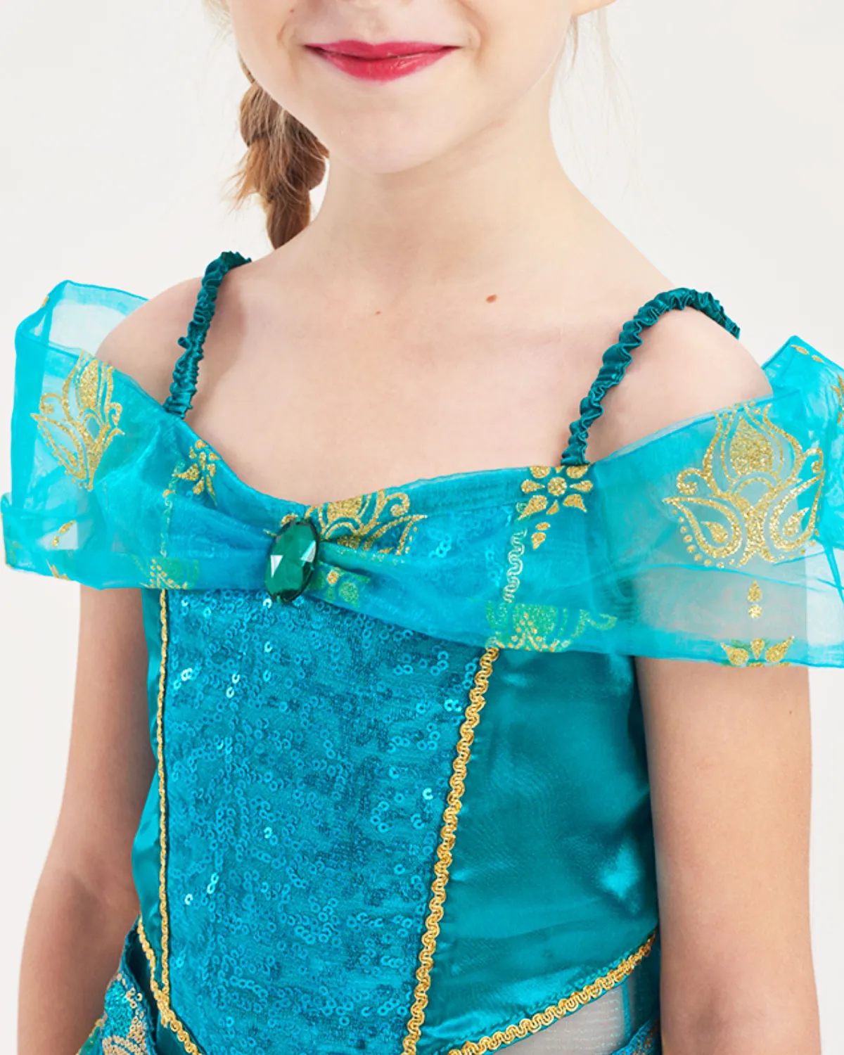 Girls Princess Dresses Jasmine Costume