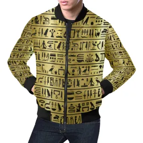 GOLDEN MEDU NETER All Over Print Bomber jacket