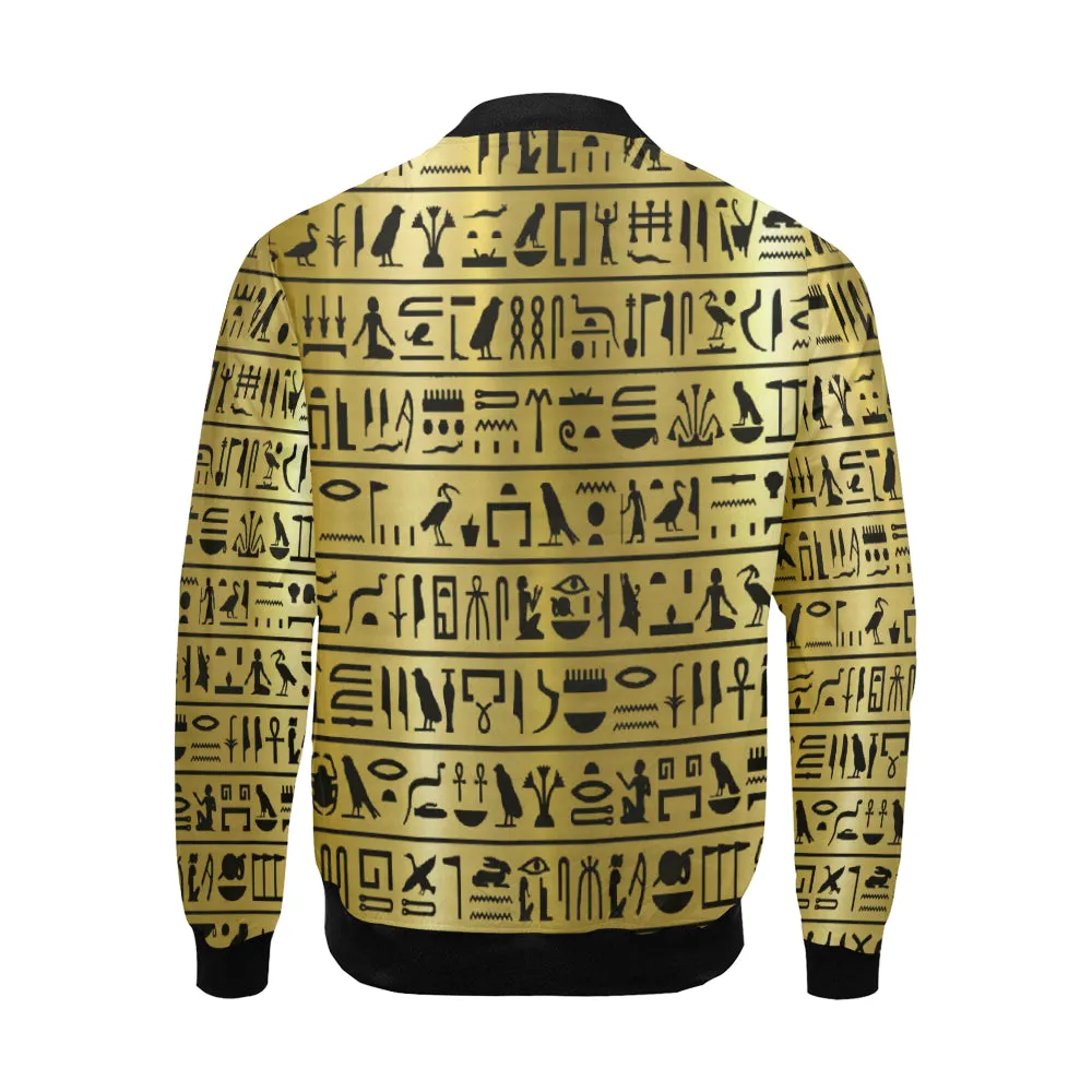 GOLDEN MEDU NETER All Over Print Bomber jacket