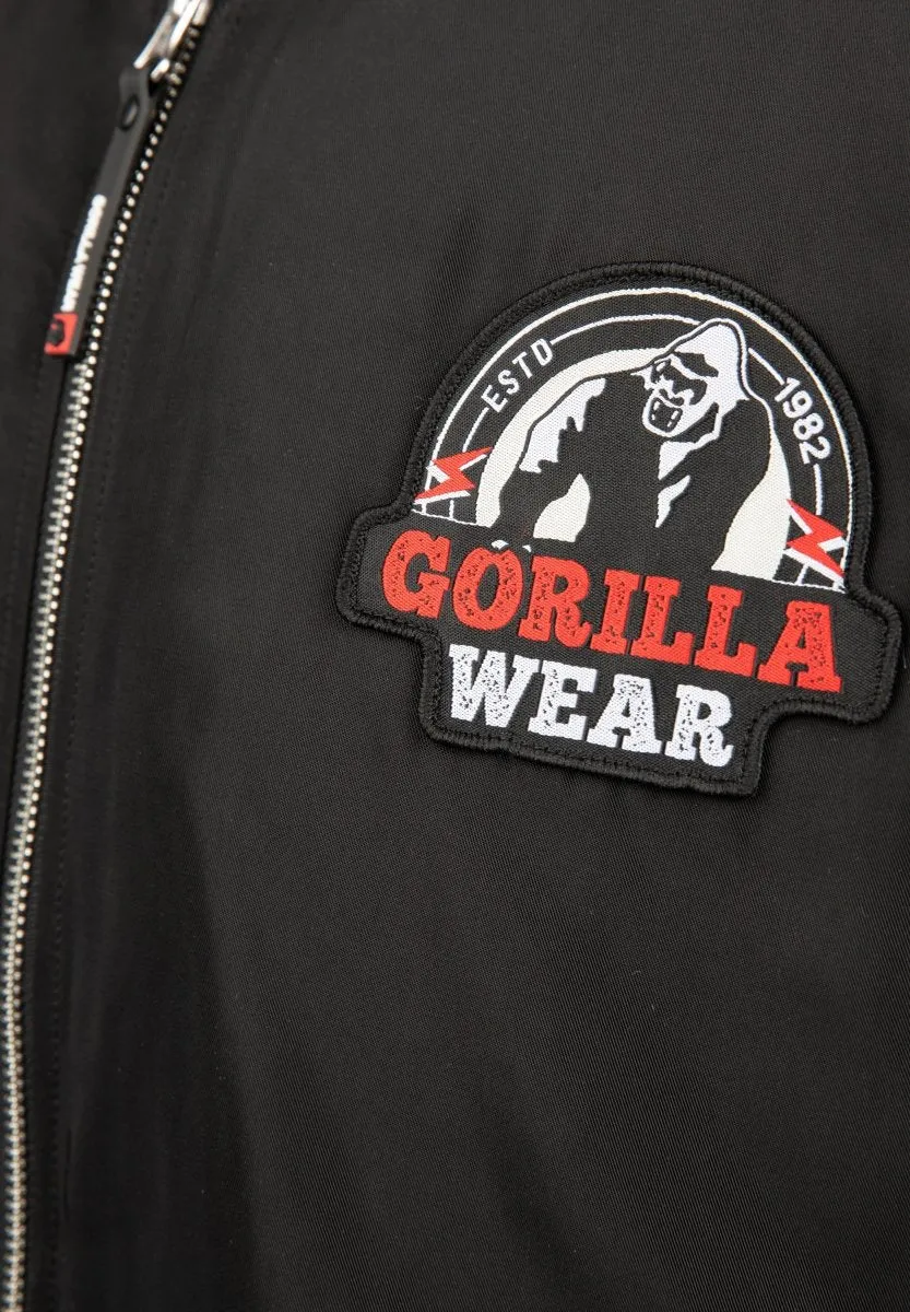 Gorilla Wear Covington Bomber Jacket - Black