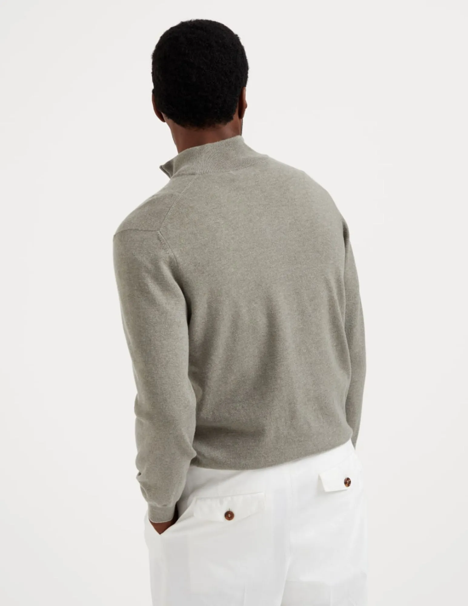 Half-Zip Sweater | Olive