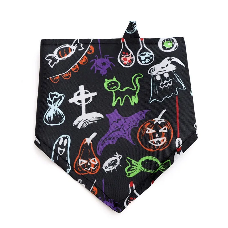 Halloween Themed Dog Bandanas