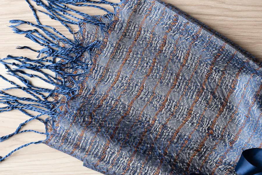 Handwoven Silk Scarf