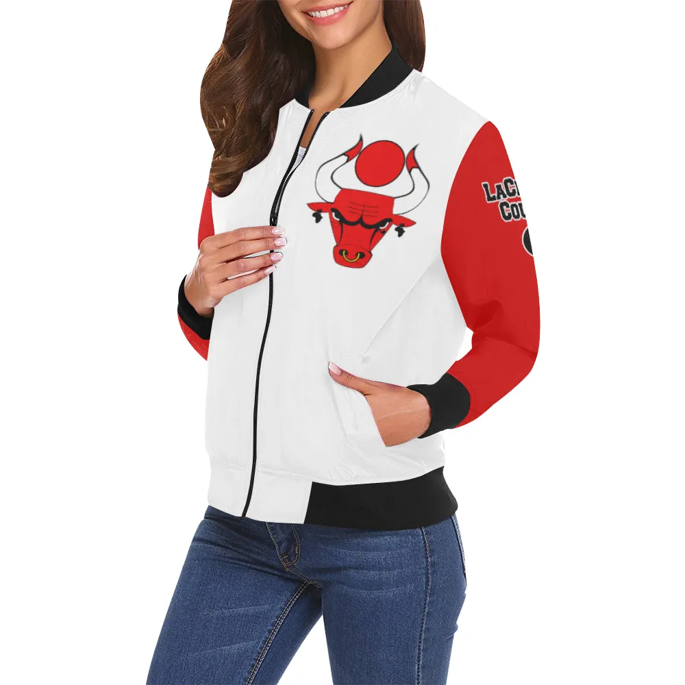 HATHOR BULLS W&R All Over Print Bomber Jacket for Women