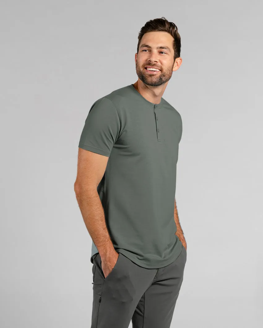 Henley Drop-Cut: LUX (Size XXL)