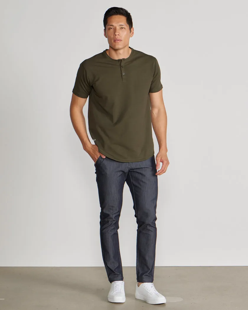 Henley Drop-Cut: LUX (Size XXL)