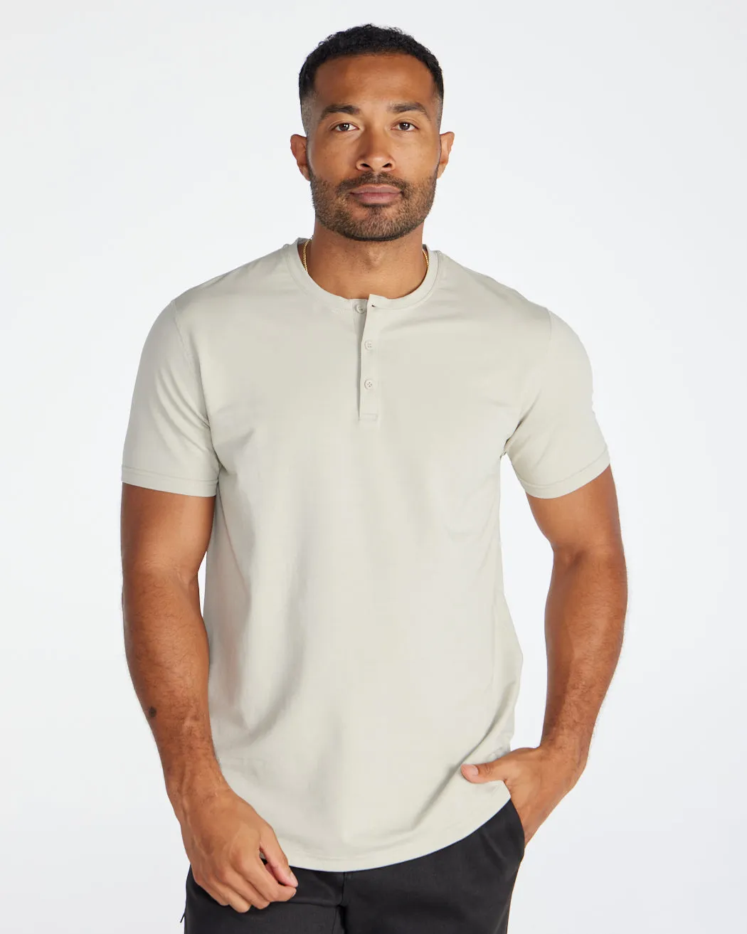 Henley Drop-Cut: LUX (Size XXL)