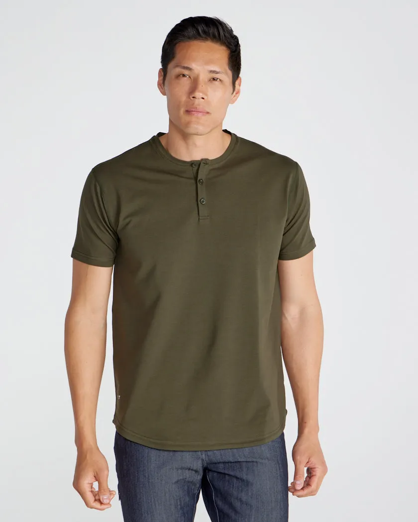 Henley Drop-Cut: LUX (Size XXL)