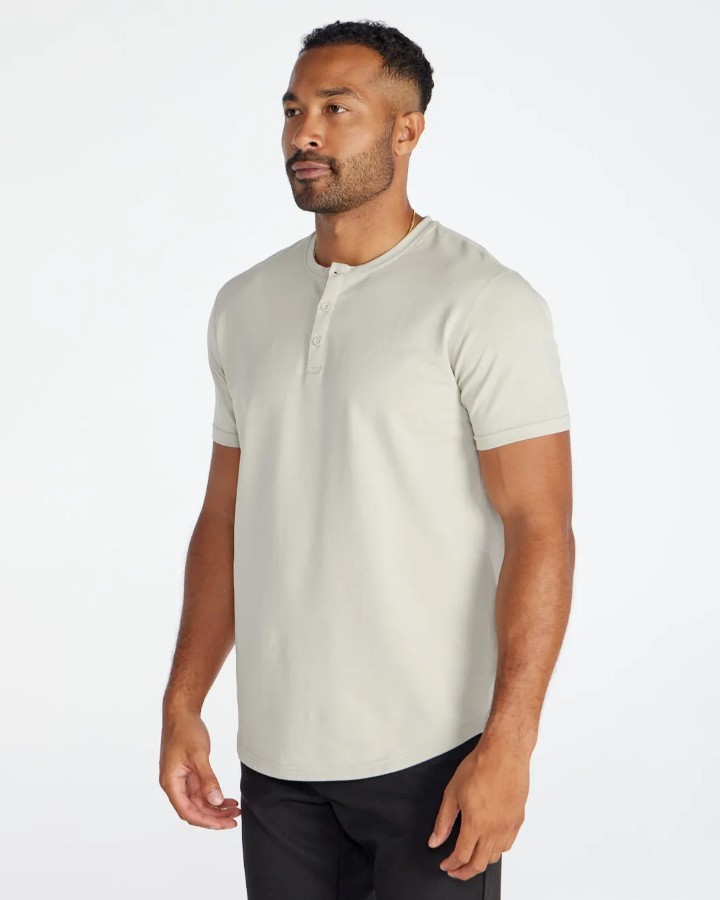 Henley Drop-Cut: LUX (Size XXL)