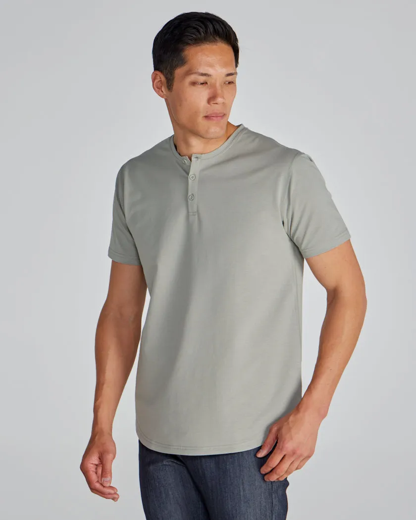 Henley Drop-Cut: LUX (Size XXL)