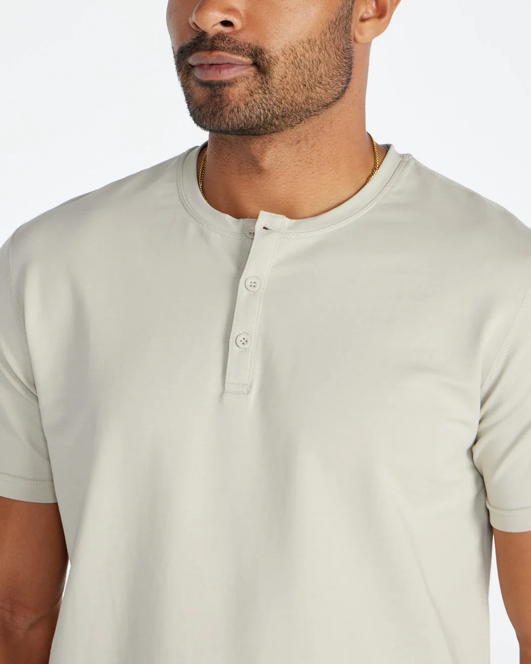 Henley Drop-Cut: LUX (Size XXL)