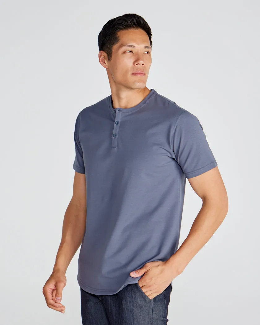 Henley Drop-Cut: LUX (Size XXL)