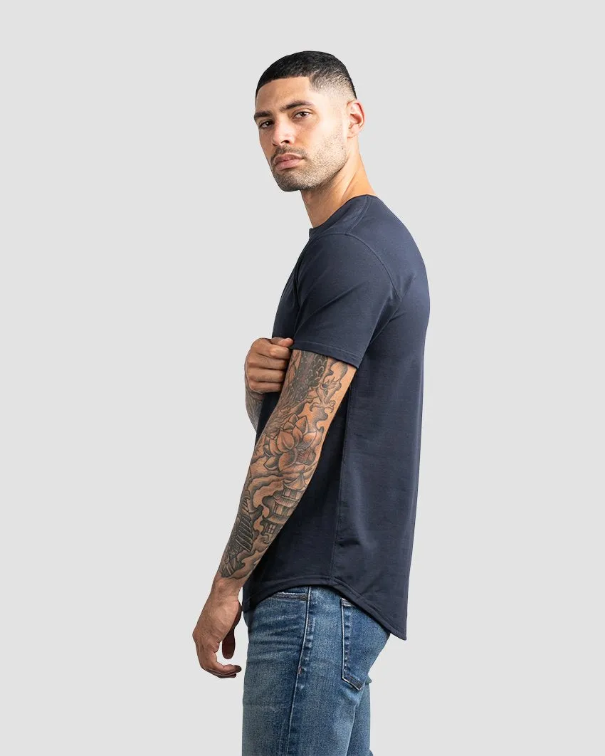 Henley Drop-Cut: LUX (Size XXL)