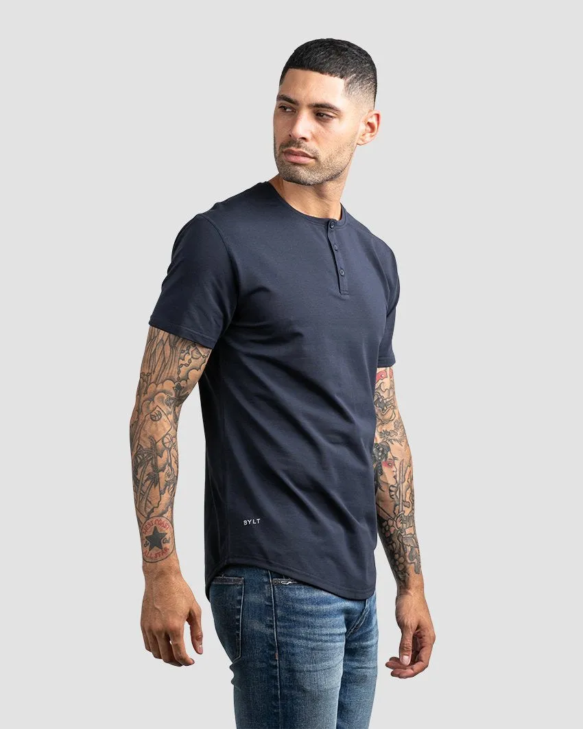 Henley Drop-Cut: LUX (Size XXL)