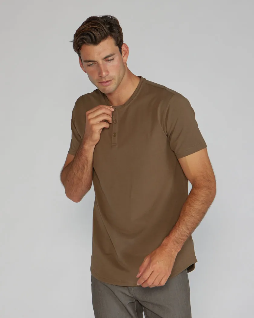 Henley Drop-Cut: LUX (Size XXL)