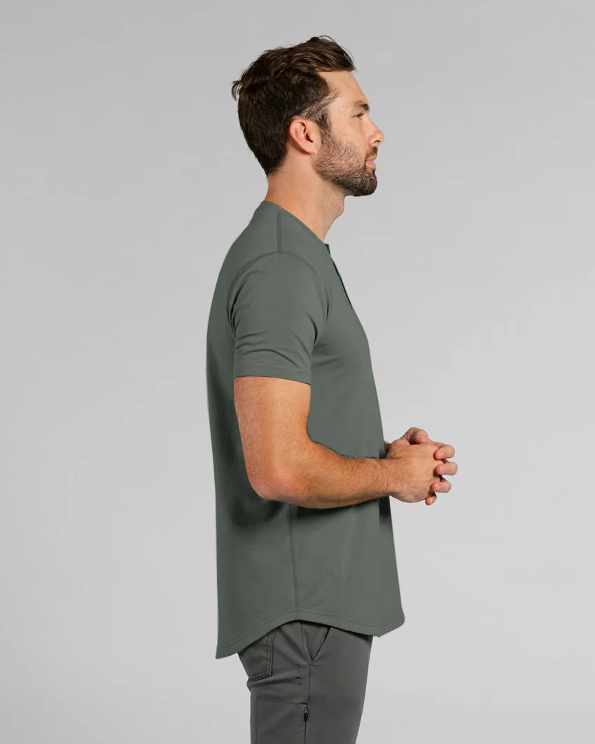 Henley Drop-Cut: LUX (Size XXL)