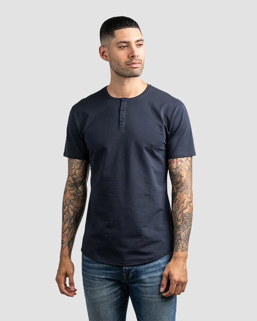 Henley Drop-Cut: LUX (Size XXL)