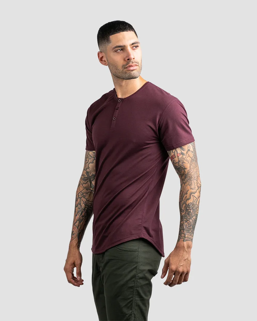 Henley Drop-Cut: LUX (Size XXL)