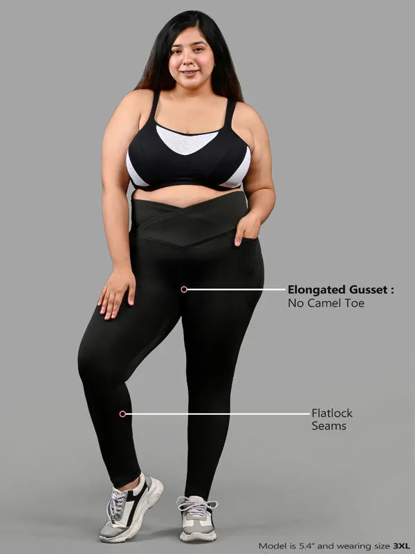 High Waist Criss-Cross Yoga Tights