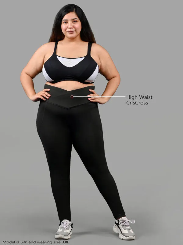 High Waist Criss-Cross Yoga Tights