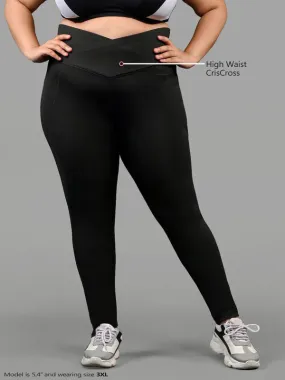 High Waist Criss-Cross Yoga Tights