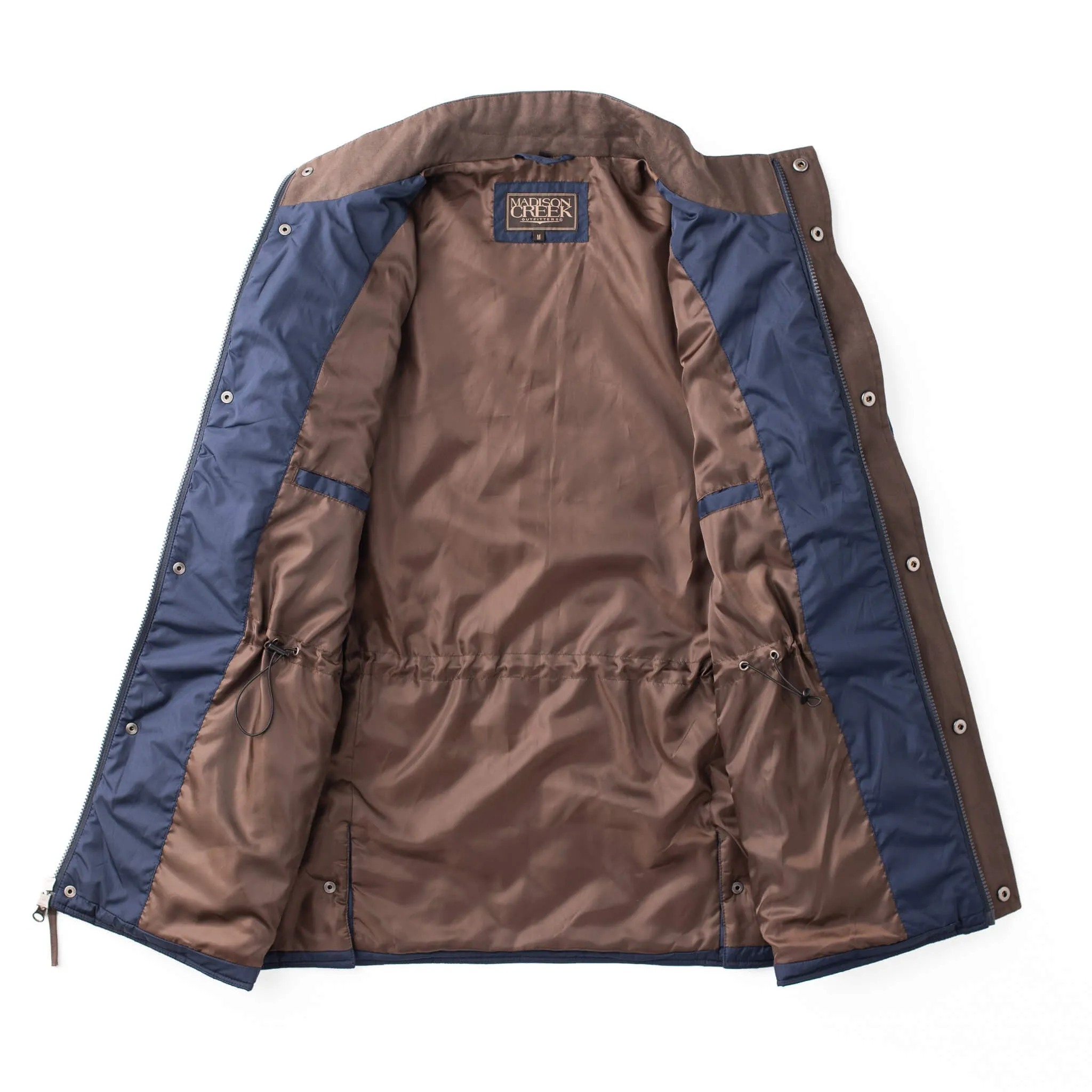 HIGHLANDS NYLON QUILTED JACKET - NAVY