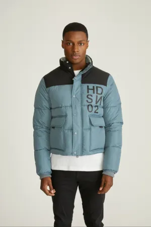 Hudson Jeans Men's Logo Puffer