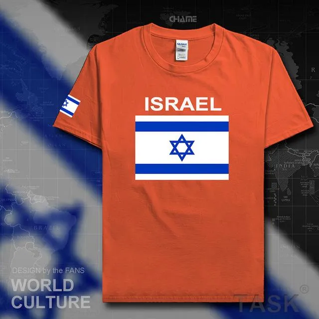 Israel T- shirt jerseys Cotton Team shirt in Colors !