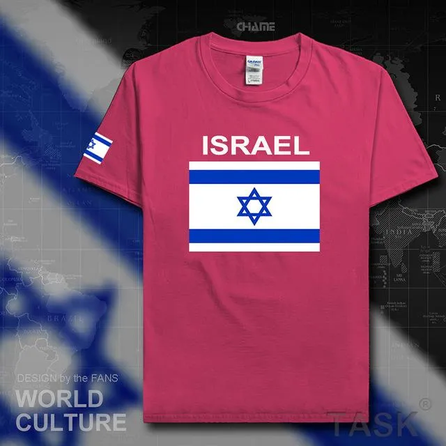 Israel T- shirt jerseys Cotton Team shirt in Colors !