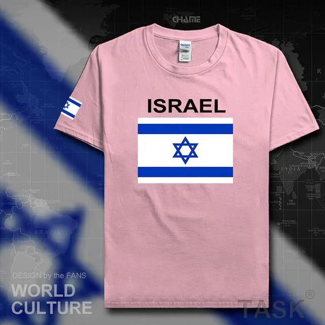 Israel T- shirt jerseys Cotton Team shirt in Colors !