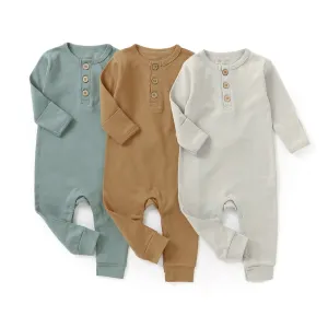 JBØRN Organic Cotton Baby Jumpsuit