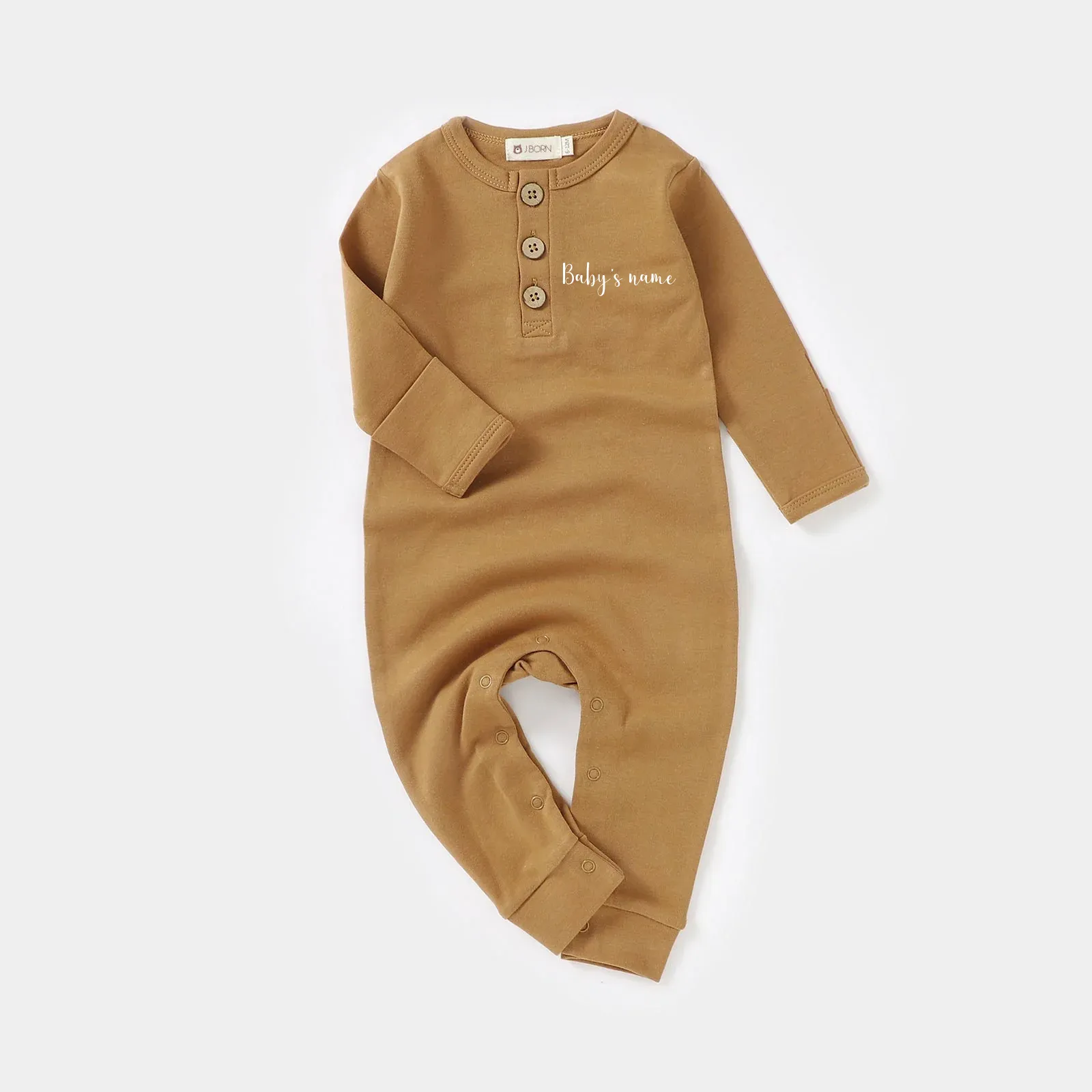 JBØRN Organic Cotton Baby Jumpsuit