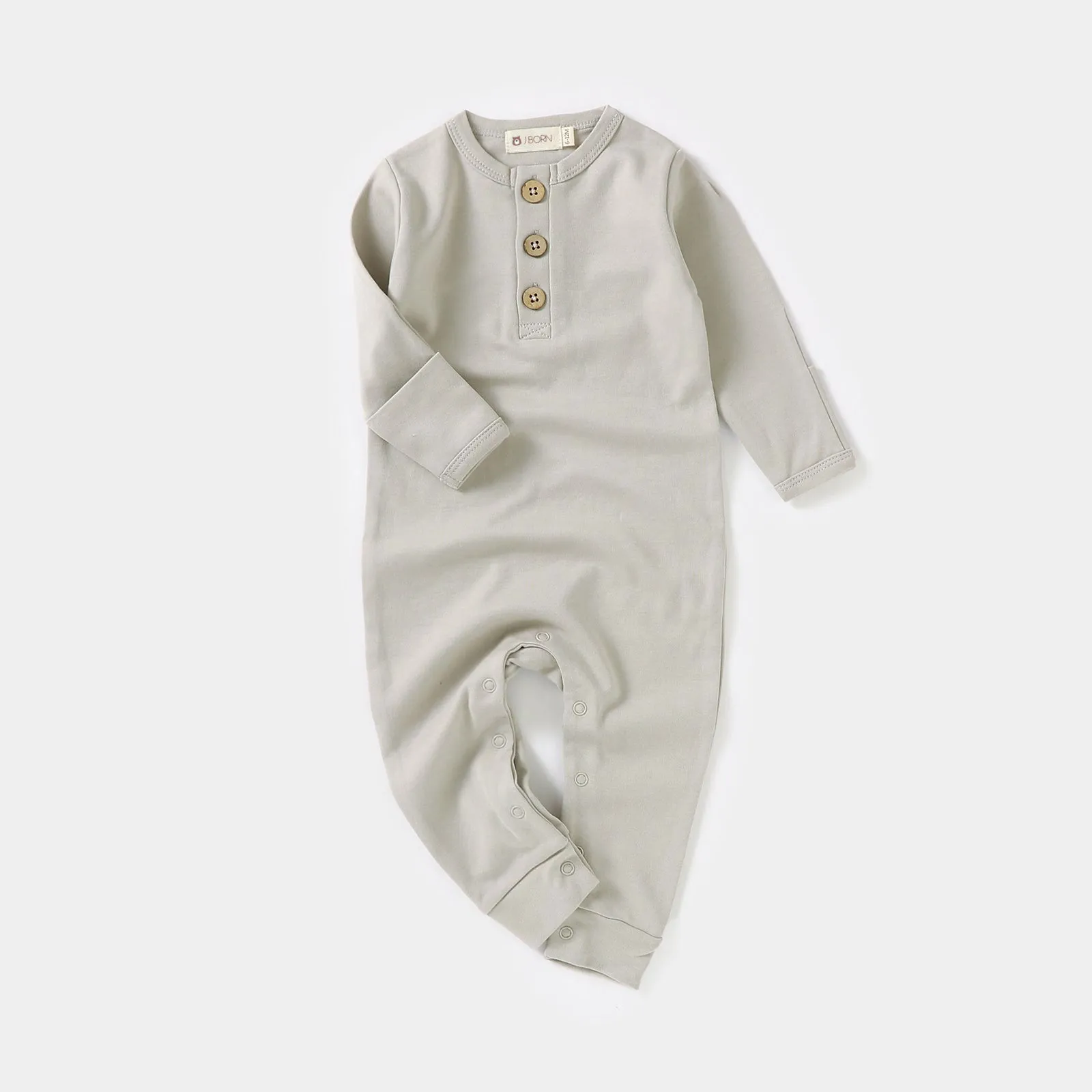 JBØRN Organic Cotton Baby Jumpsuit