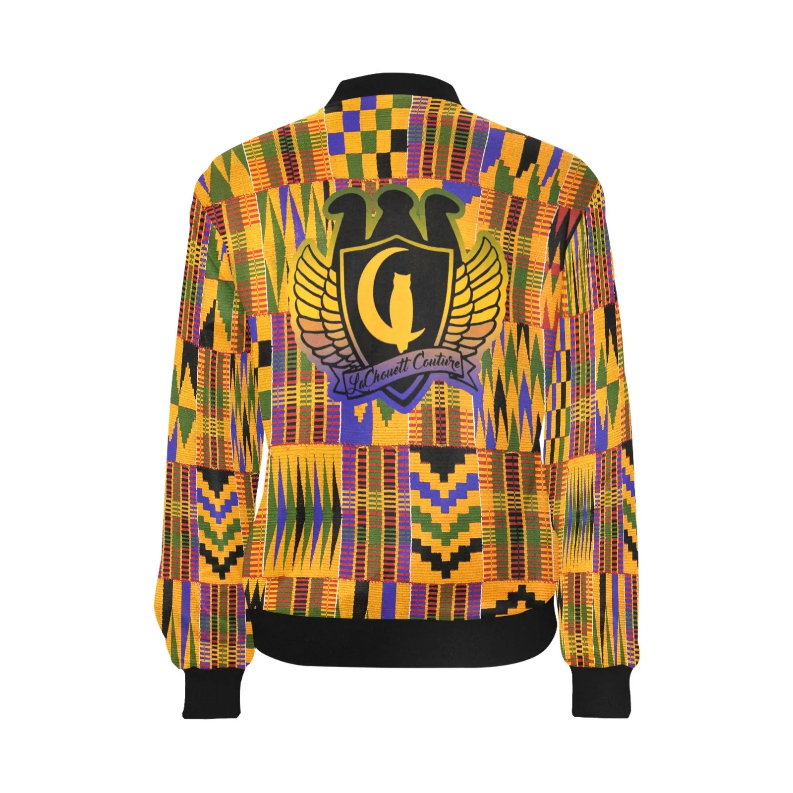 KENTE ATEF All Over Print Bomber Jacket for Women