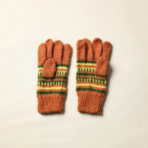 Kumaun Hand Knitted Woolen Gloves (Adult) 37