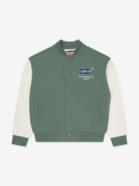 Levi's Wear Boys Prep Sport Bomber Jacket in Green