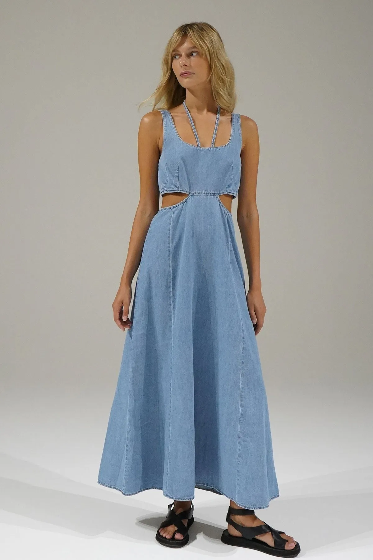 Lorelei Chambray Dress