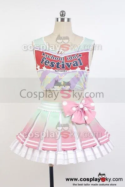 LoveLive! Cheerleaders Kotori Minami Uniform Cosplay Costume