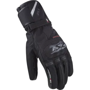 Ls2 Snow Man Gloves Black Green