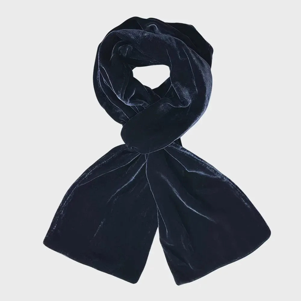 Lua Velvet Plain Colour Scarf (many colours)