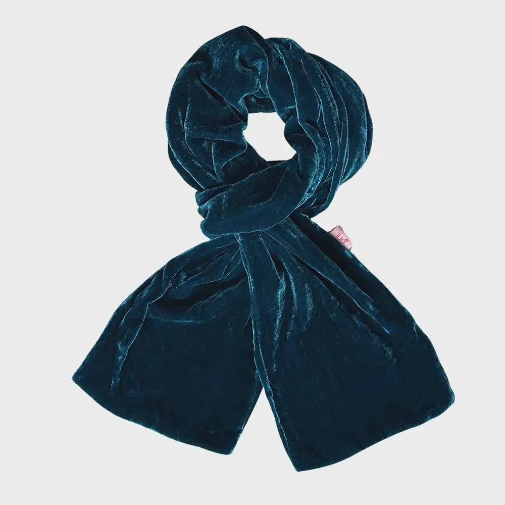 Lua Velvet Plain Colour Scarf (many colours)