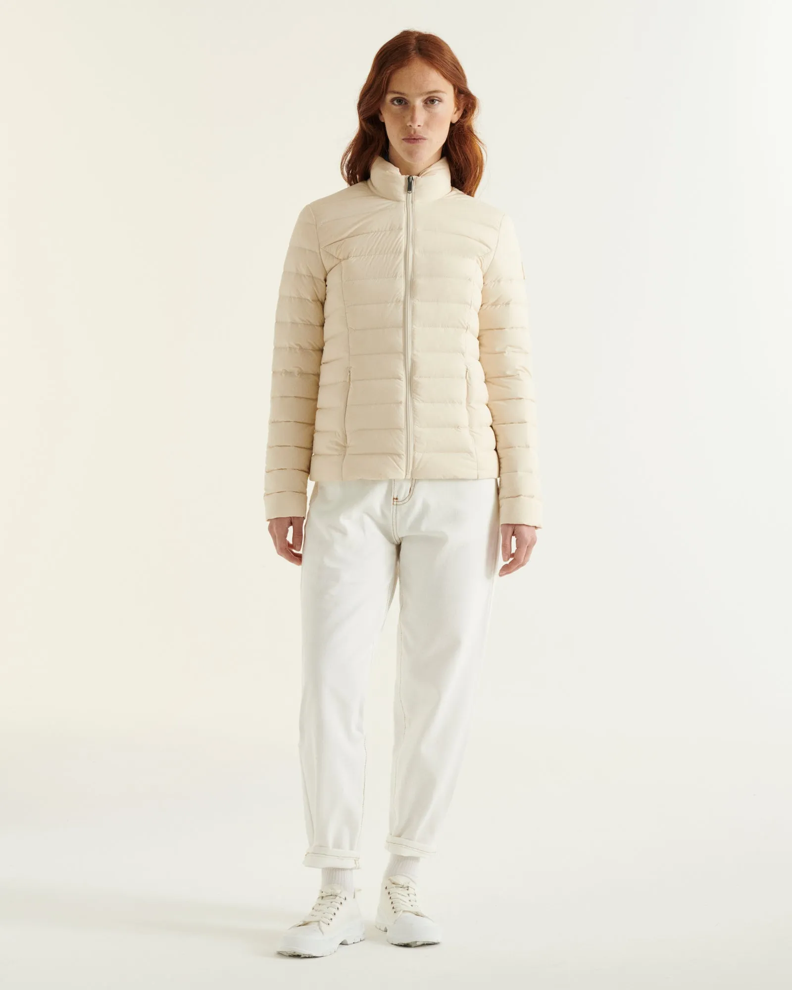 Maia light stretch winter jacket Clay