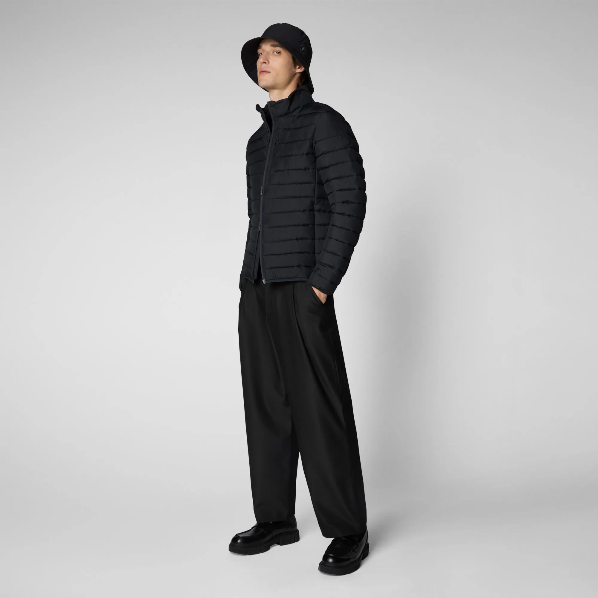 Man's jacket Erion in blue black