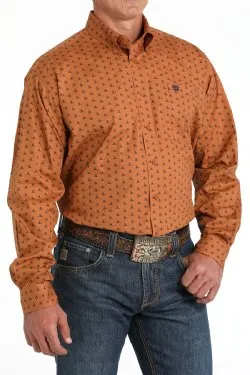 Men's Cinch Gadsden Print Button-Down Western Shirt - MTW1105822