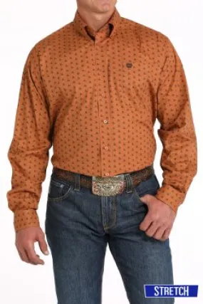 Men's Cinch Gadsden Print Button-Down Western Shirt - MTW1105822