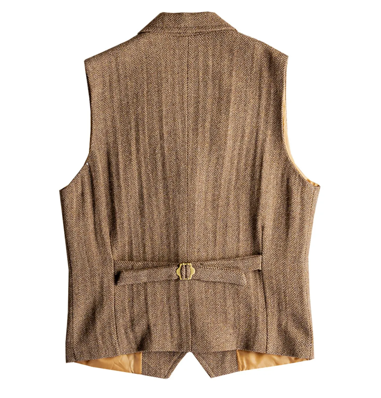 Men's Notch Lapel Single Breasted Waistcoat