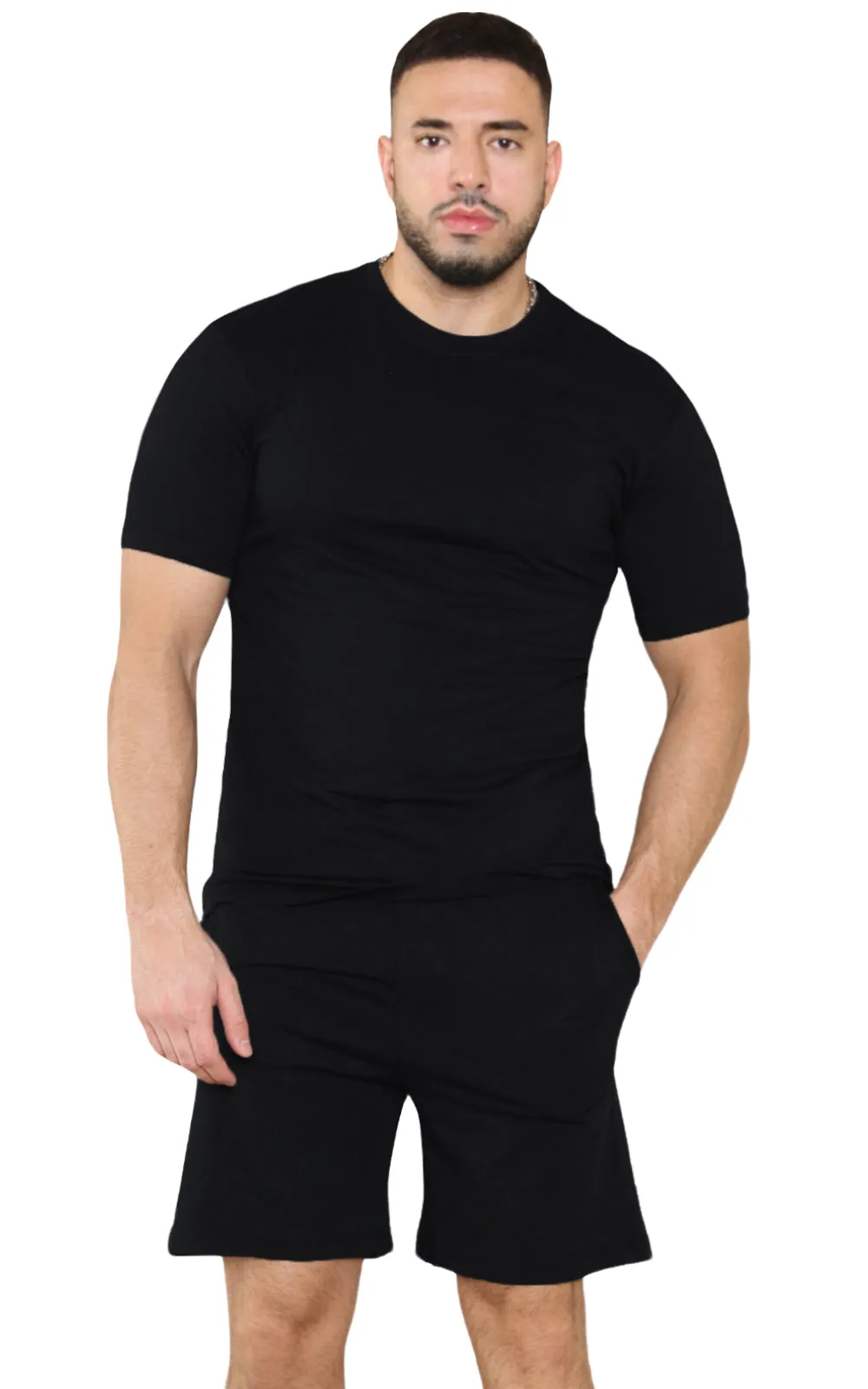 Mens T Shirt Short Set