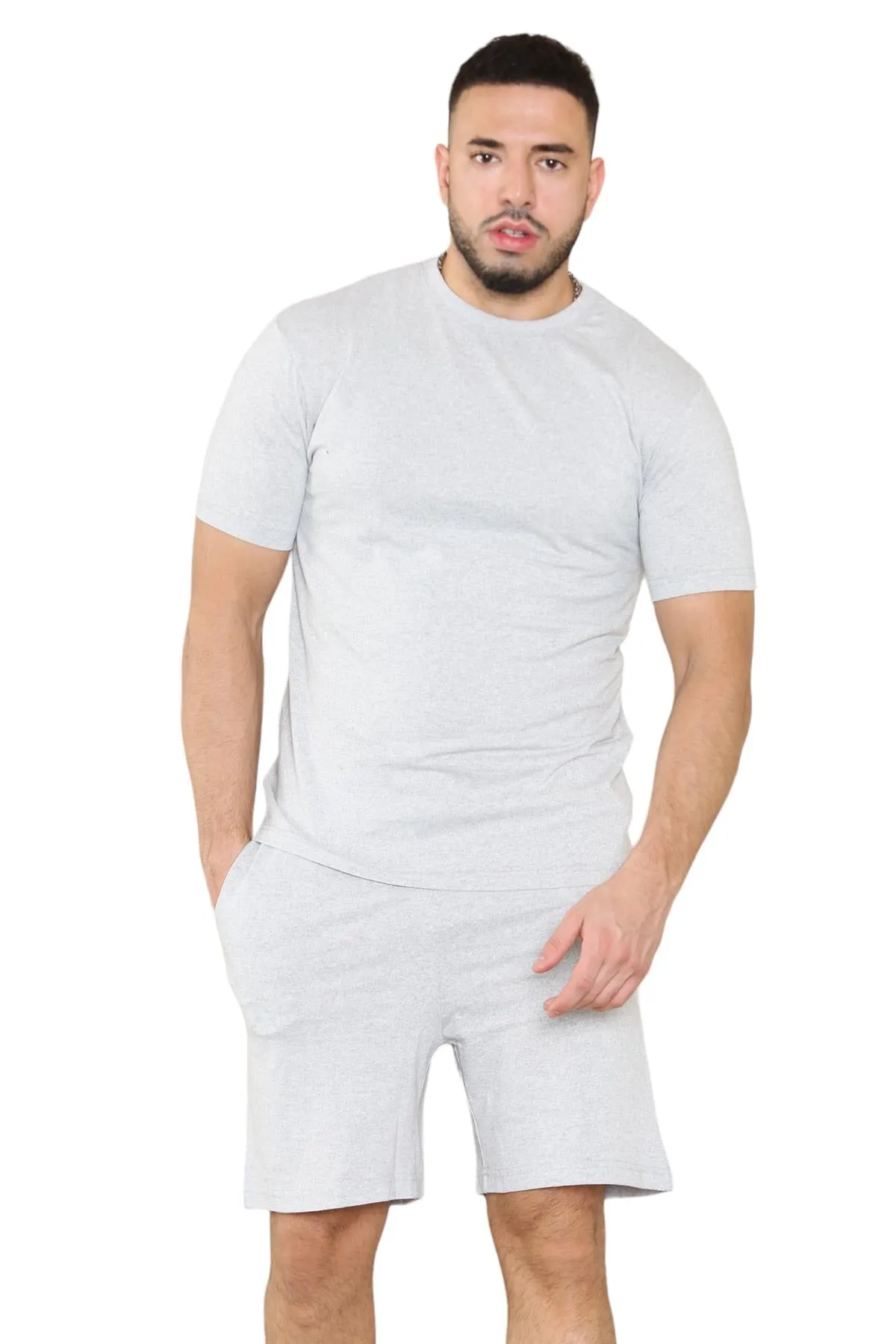 Mens T Shirt Short Set