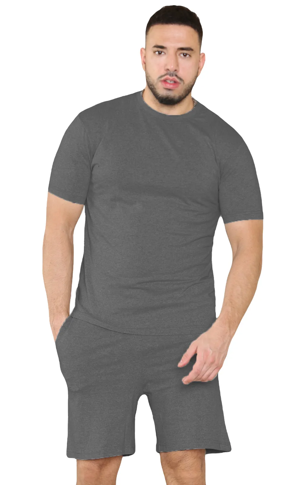 Mens T Shirt Short Set