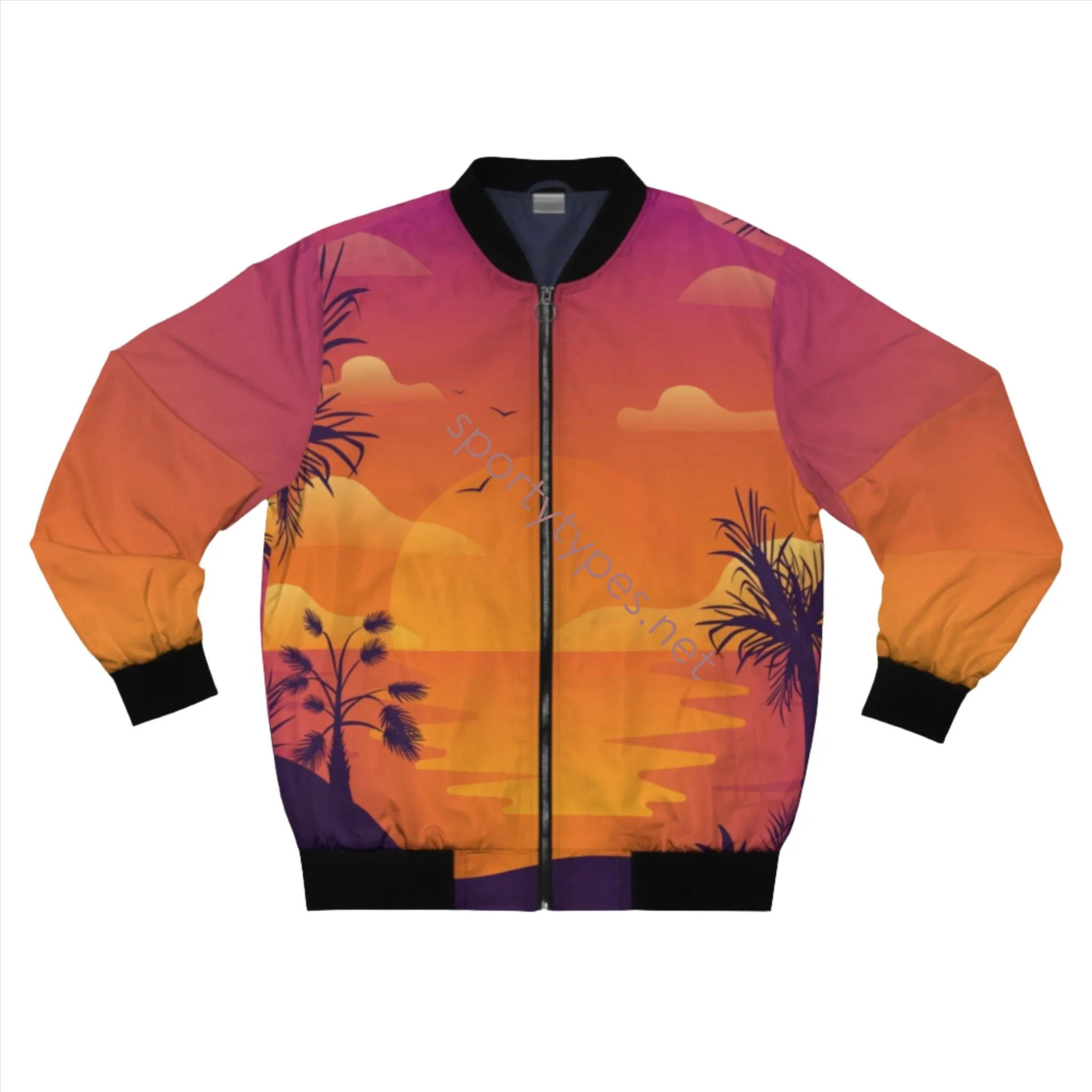 Men's Tropical Bomber Jacket